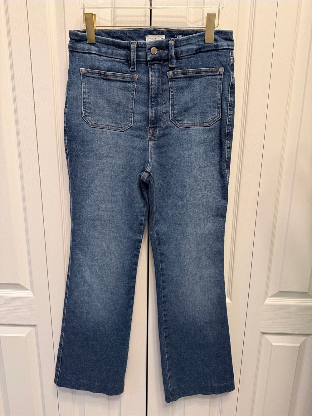 Good American Good Curve Bootcut Super High Rise Jeans Size 10/30